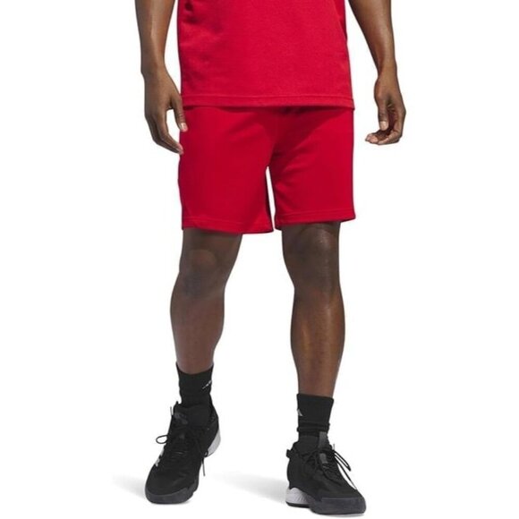 adidas Men's Legends 3-Stripes Shorts 2XL 5 INCH SEAM NEW SEALED - Picture 1 of 6